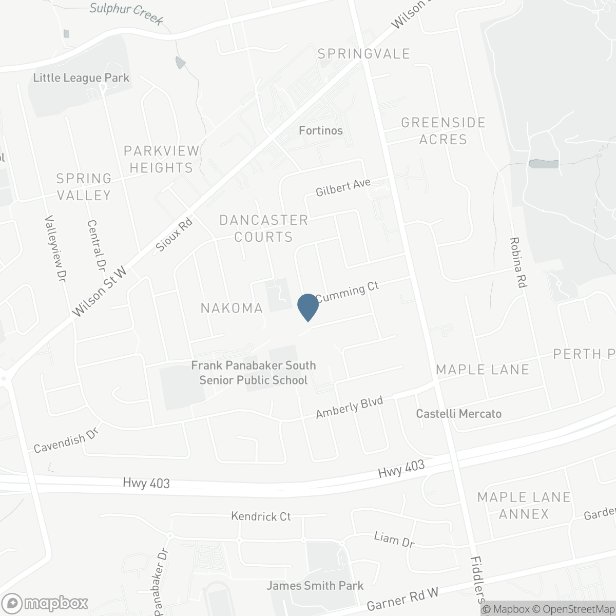 86 CUMMING Court, Ancaster, Ontario L9G 1V3